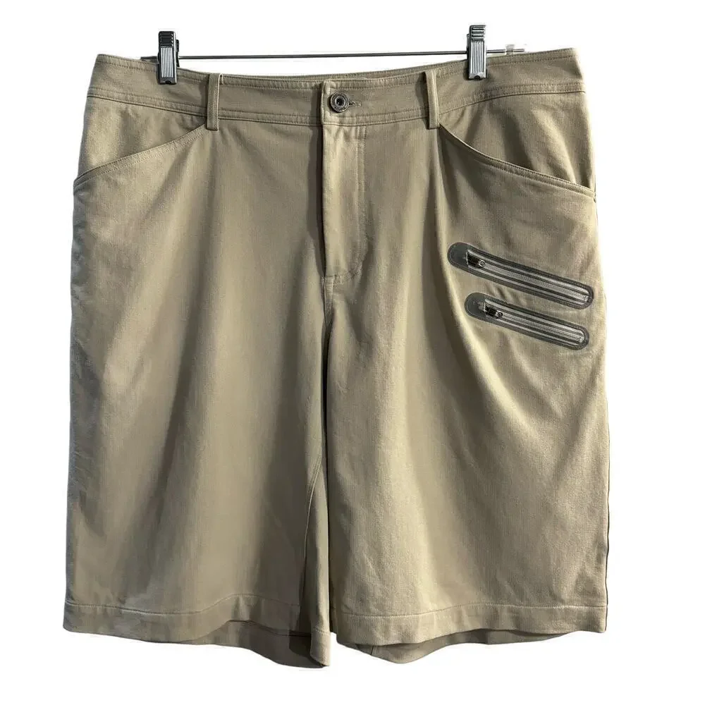 Lululemon Men’s Commute Short Tan Casual Size 38
